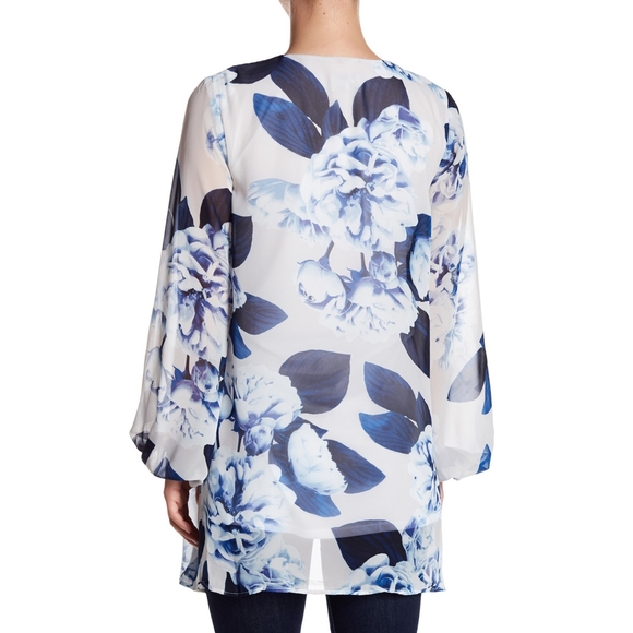 Show me your mumu Floral tunic  BNWT - Picture 3 of 4